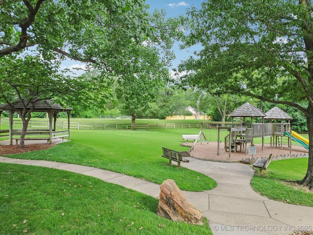 3701 W Dallas St, Broken Arrow, OK 74012 - surrounding community with a gazebo