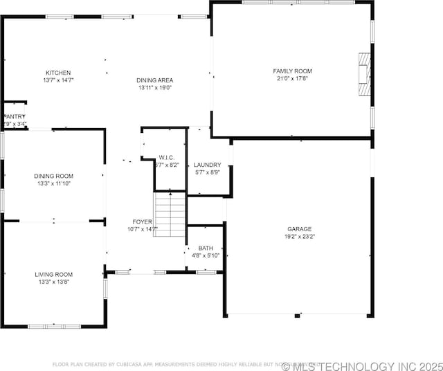 3701 W Dallas St, Broken Arrow, OK 74012 - view of property floor plan