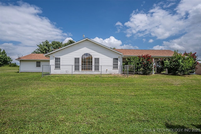 710 N Brethren Rd, Cushing, OK 74023 - back of property