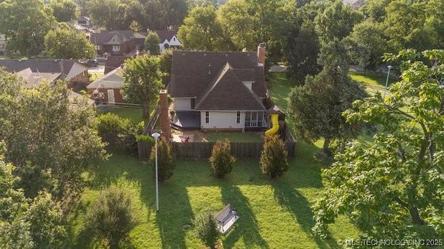 1620 S Florence Pl, Tulsa, OK 74104 - aerial view of property's location