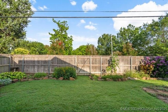 1620 S Florence Pl, Tulsa, OK 74104 - view of fenced backyard