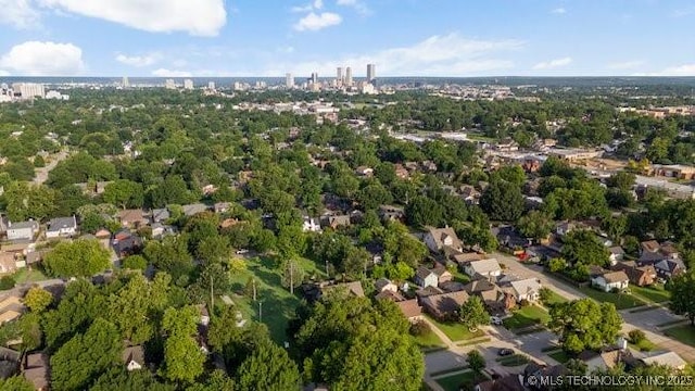 1620 S Florence Pl, Tulsa, OK 74104 - aerial view of property's location