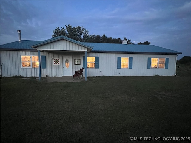 33803 S 4230th Rd, Inola, OK 74036 - single story home featuring board and batten siding
