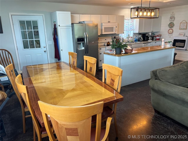 33803 S 4230th Rd, Inola, OK 74036 - dining space featuring heating unit