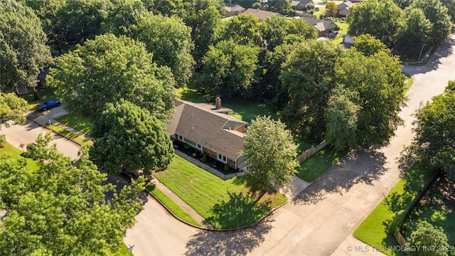 6905 S Redbud Ave, Broken Arrow, OK 74011 - aerial view of property and surrounding area