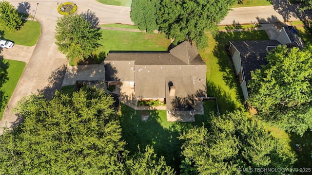 6905 S Redbud Ave, Broken Arrow, OK 74011 - bird's eye view