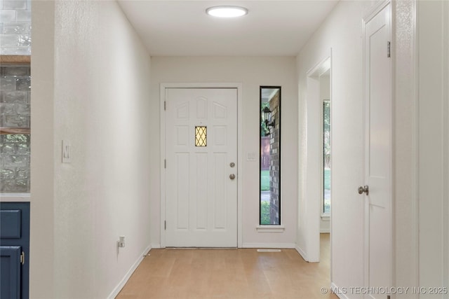 6905 S Redbud Ave, Broken Arrow, OK 74011 - entrance foyer featuring light wood-type flooring and plenty of natural light