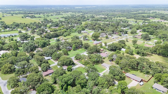 14174 County Road 3501, Ada, OK 74820 - aerial view of property and surrounding area