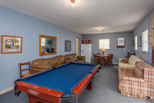 105074 N 3770, Okemah, OK 74859 - recreation room with carpet and pool table