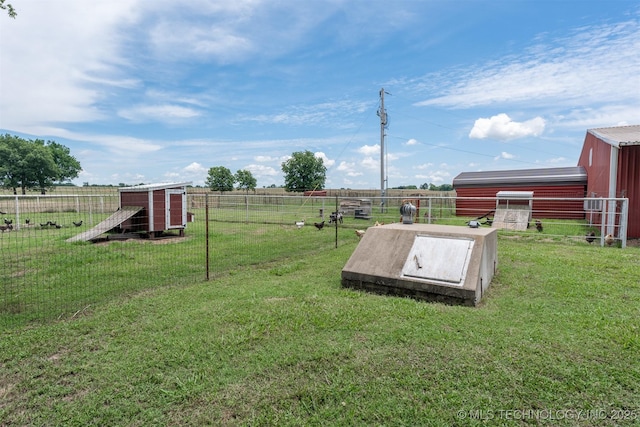 105074 N 3770, Okemah, OK 74859 - view of yard featuring an outbuilding