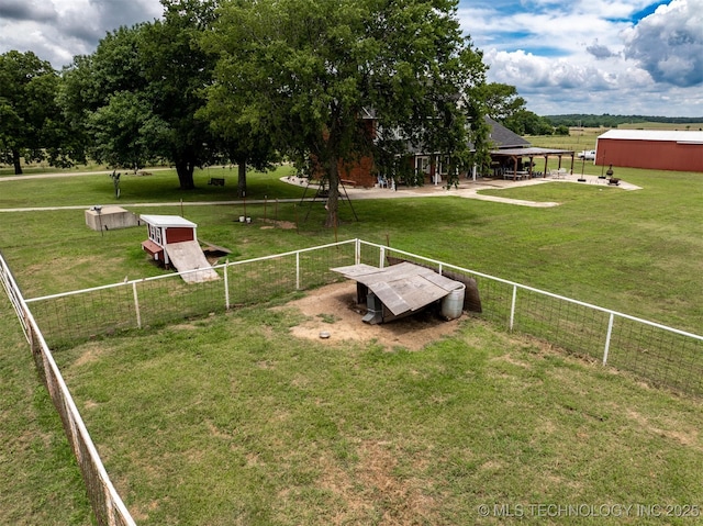 105074 N 3770, Okemah, OK 74859 - view of yard