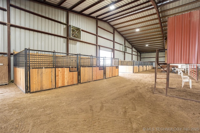 105074 N 3770, Okemah, OK 74859 - view of horse barn