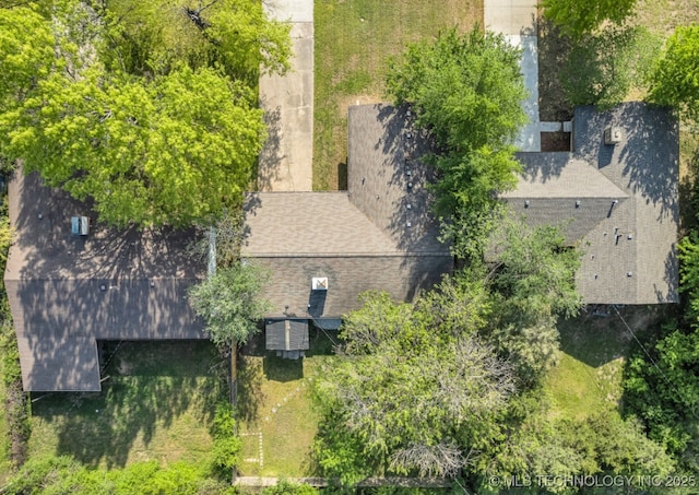 4620 S Winston Ave, Tulsa, OK 74135 - view from above of property
