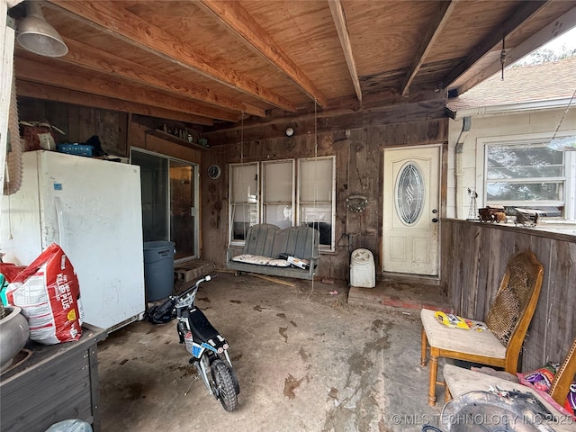 53801 S 355th Rd, Maramec Twp, OK 74045 - miscellaneous room with concrete floors