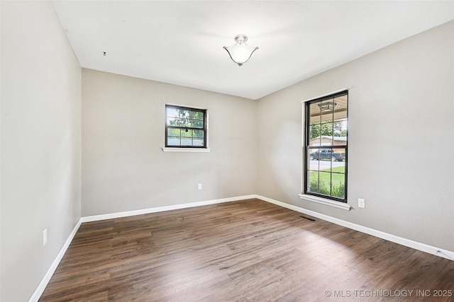 3104 Howard St, Sand Springs, OK 74063 - spare room with wood finished floors