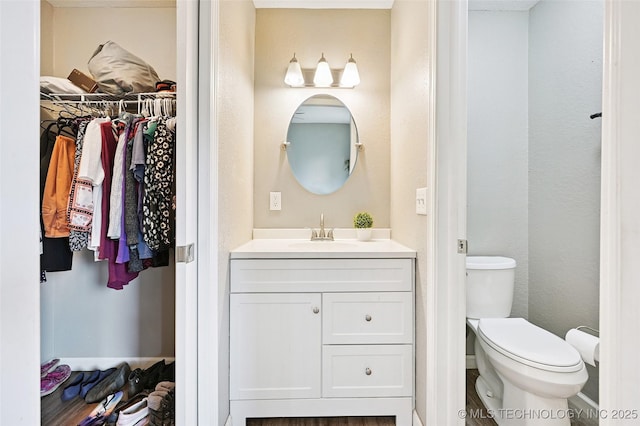 3104 Howard St, Sand Springs, OK 74063 - bathroom with vanity and a spacious closet