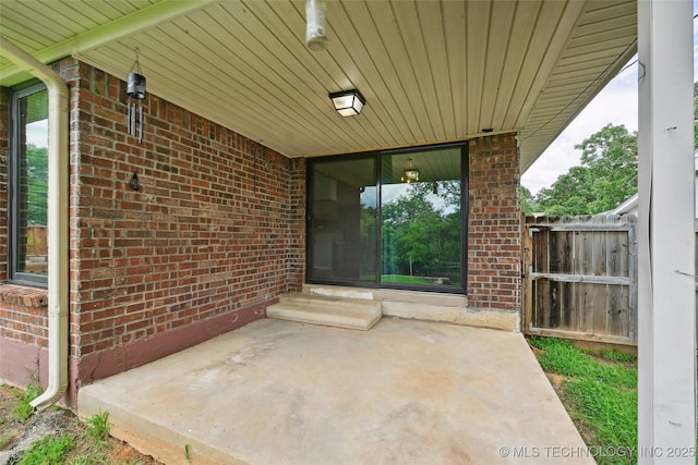 3104 Howard St, Sand Springs, OK 74063 - view of patio / terrace with entry steps