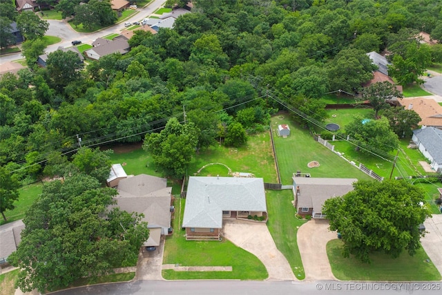 3104 Howard St, Sand Springs, OK 74063 - aerial view of residential area