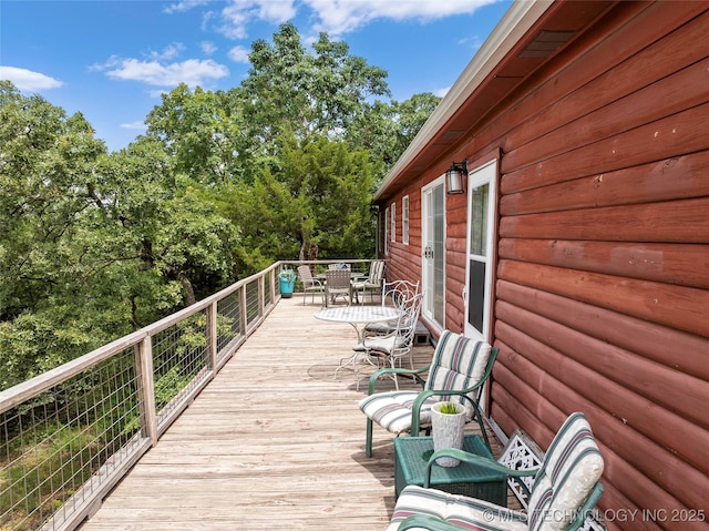 4080 Bud Dr, Sulphur, OK 73086 - view of deck