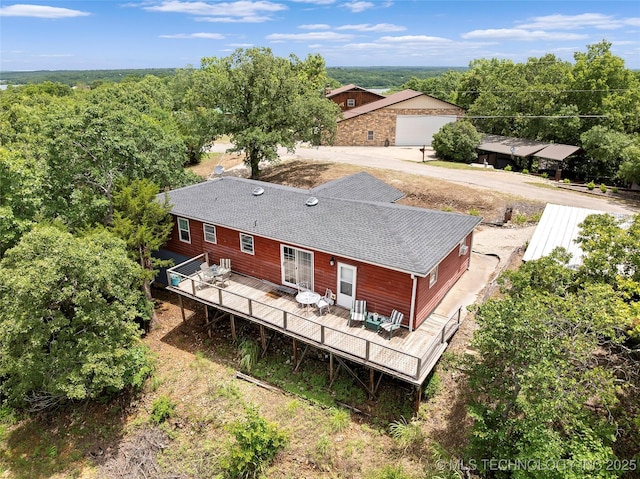 4080 Bud Dr, Sulphur, OK 73086 - view of subject property