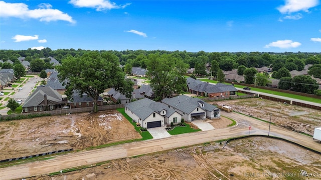 9613 E 119th Ct S, Bixby, OK 74008 - aerial view of residential area