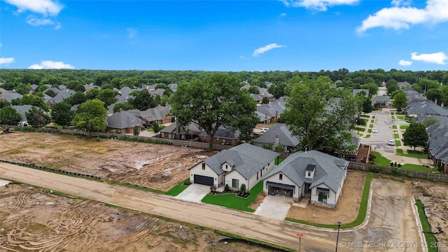 9613 E 119th Ct S, Bixby, OK 74008 - aerial view of residential area