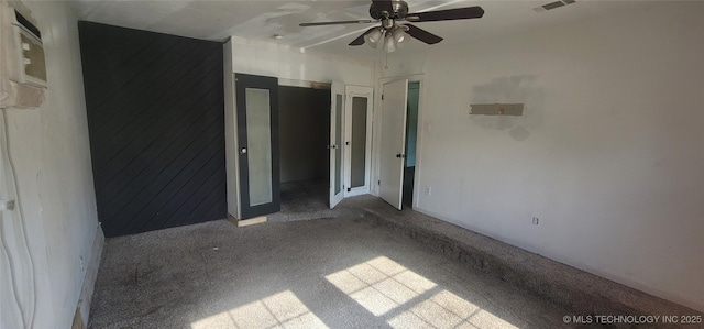 3315 S 116th E Pl, Tulsa, OK 74146 - spare room with carpet flooring and ceiling fan