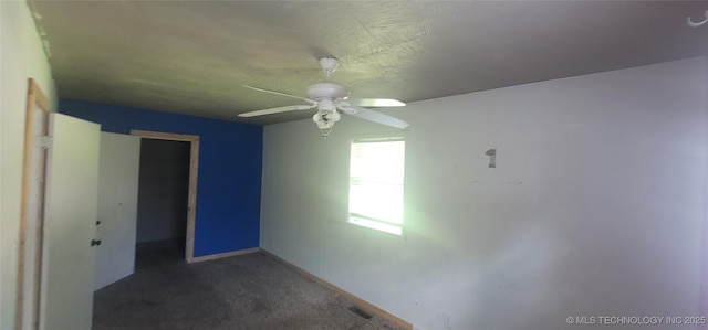 3315 S 116th E Pl, Tulsa, OK 74146 - carpeted empty room with a ceiling fan and baseboards