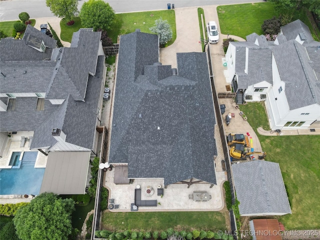 1536 E 35th Pl, Tulsa, OK 74105 - aerial view of residential area