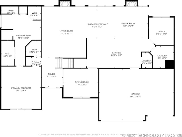12225 S Glen Ct, Jenks, OK 74037 - view of property floor plan