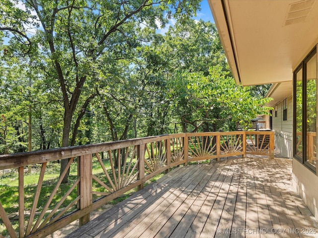 3321 Woodland Rd, Bartlesville, OK 74006 - view of deck