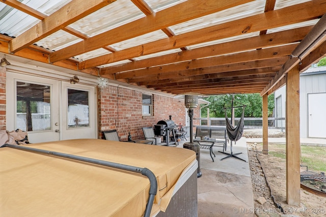 13201 W 86th St S, Sapulpa, OK 74066 - view of patio / terrace featuring area for grilling