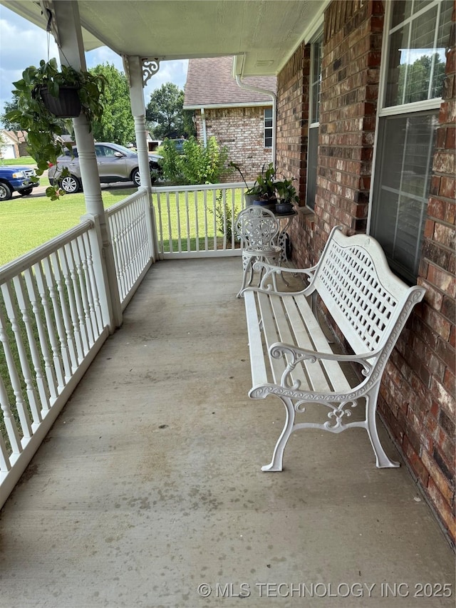 4001 Chaucer, Muskogee, OK 74403 - view of porch