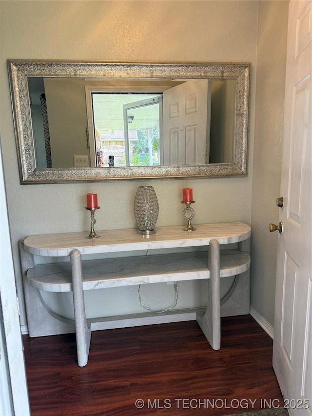 4001 Chaucer, Muskogee, OK 74403 - bathroom with wood finished floors and baseboards
