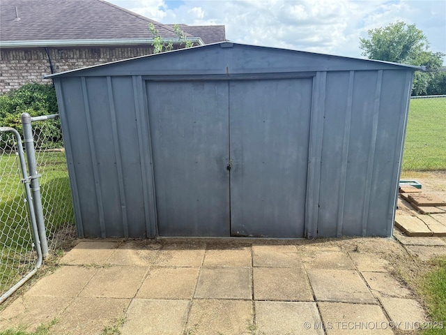 4001 Chaucer, Muskogee, OK 74403 - view of shed