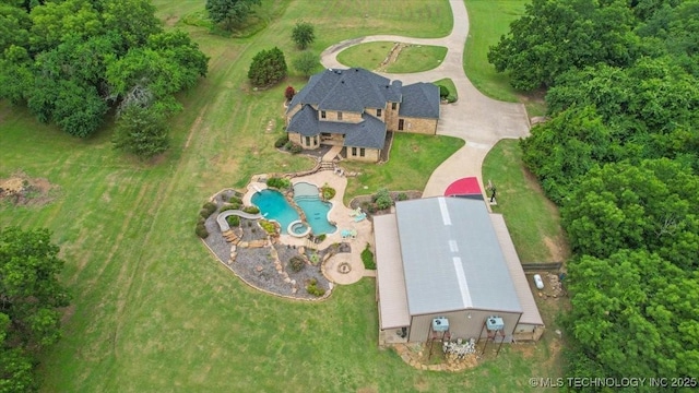 3892 Folsom Rd, Durant, OK 74701 - view of subject property with a pool area