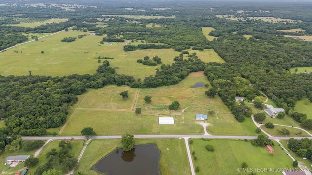 17652 S Hickory St, Sapulpa, OK 74066 - overview of rural landscape