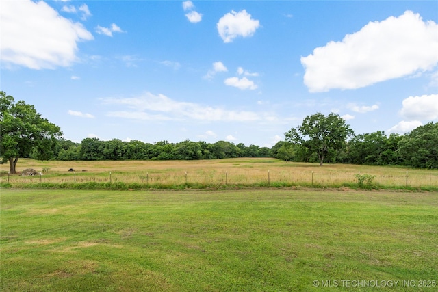 17652 S Hickory St, Sapulpa, OK 74066 - view of yard with a view of countryside
