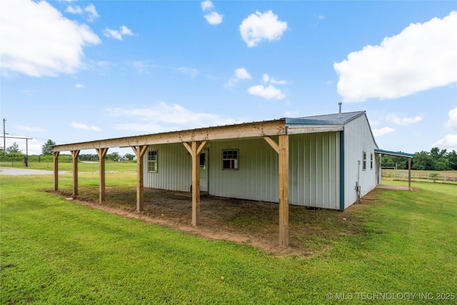 17652 S Hickory St, Sapulpa, OK 74066 - view of outdoor structure