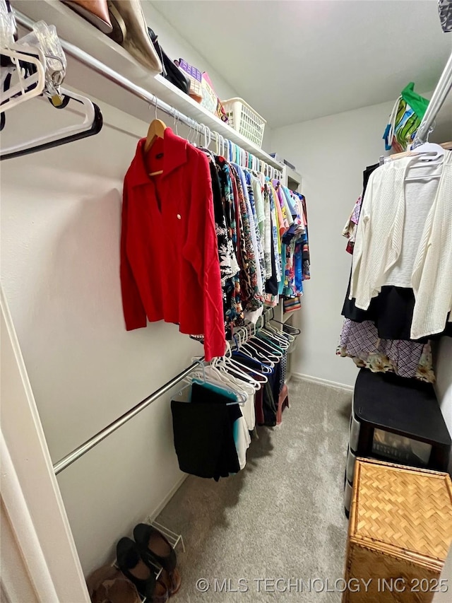 2807 Irving St, Muskogee, OK 74403 - spacious closet with carpet