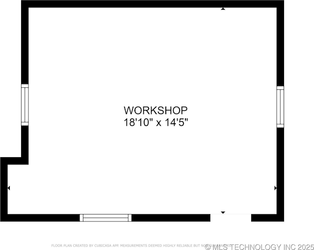 2807 Irving St, Muskogee, OK 74403 - view of floor plan / room layout