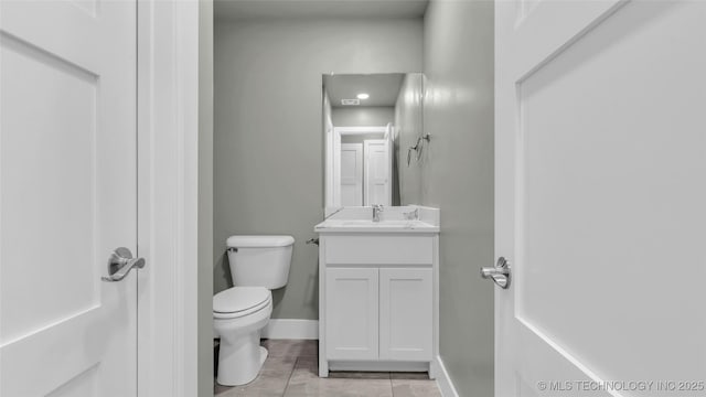684 Chateau Bnd, Ardmore, OK 73401 - bathroom featuring vanity and tile patterned flooring