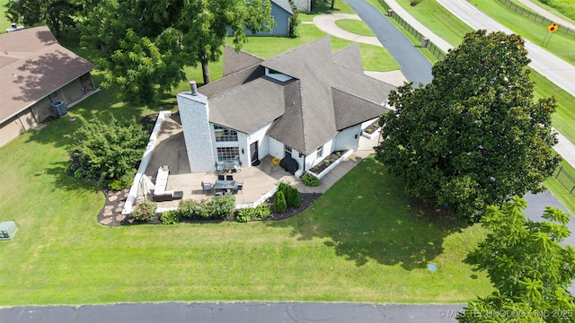 56901 E Walnut, Monkey Island, OK 74331 - aerial view of property and surrounding area