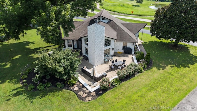 56901 E Walnut, Monkey Island, OK 74331 - view from above of property with a golf course
