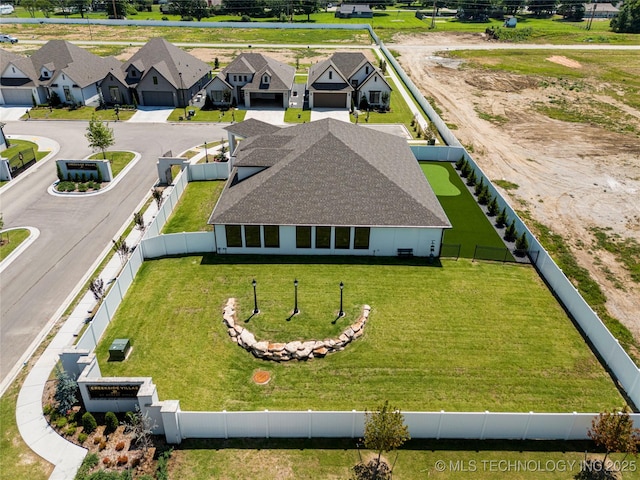 7221 E Norman St, Broken Arrow, OK 74014 - aerial view of residential area