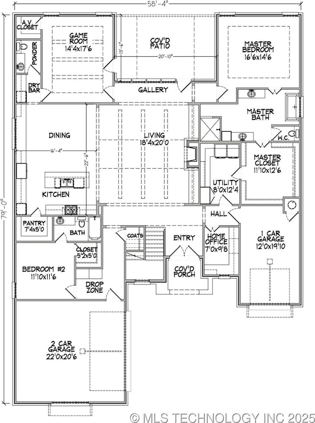 5813 E 127th Pl S, Tulsa, OK 74008 - view of room layout