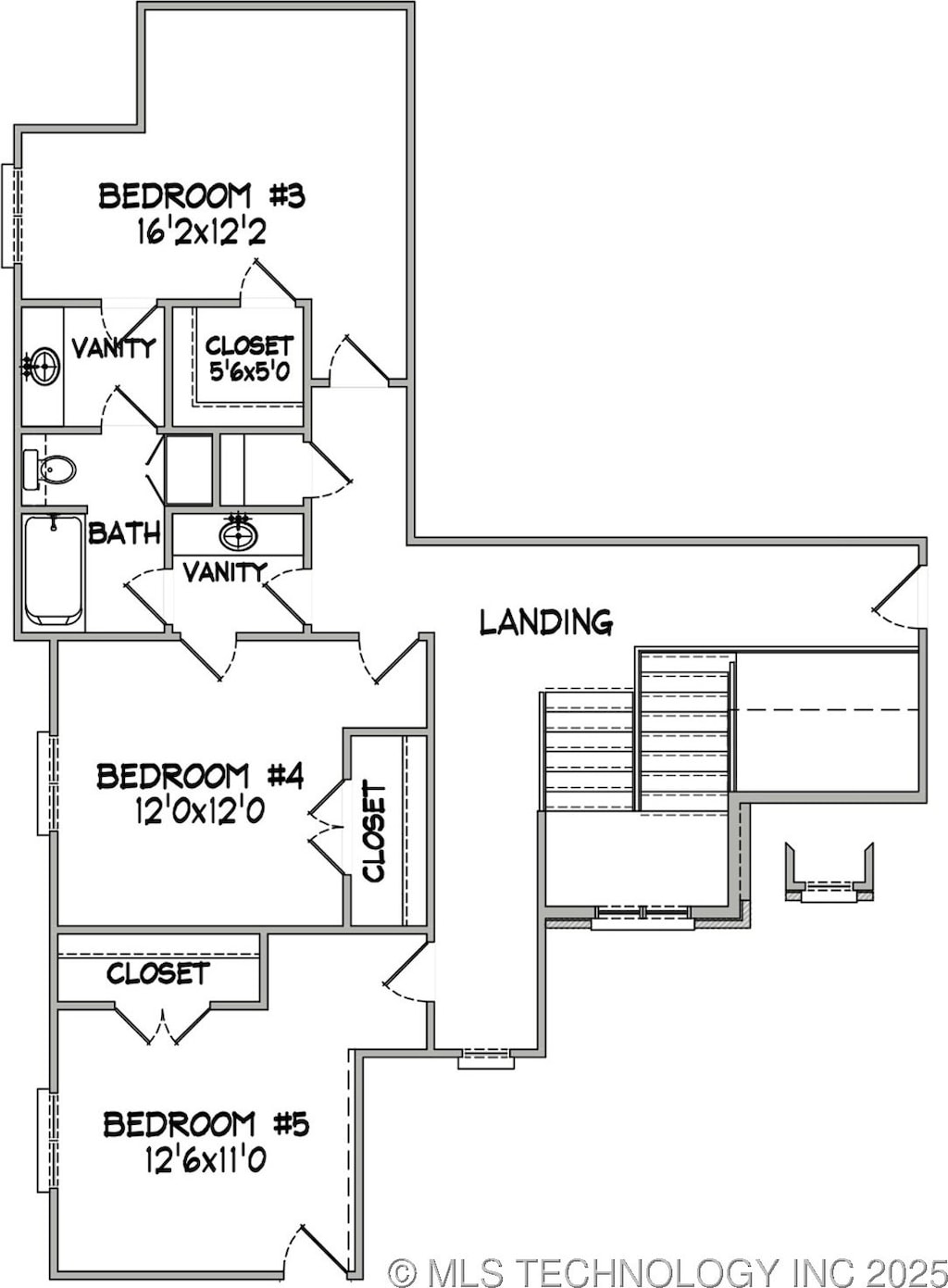 5813 E 127th Pl S, Tulsa, OK 74008 - view of home floor plan