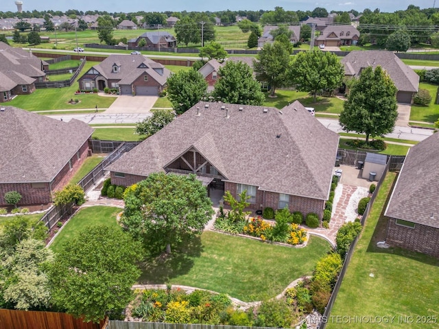 9314 N 96th E Ave, Owasso, OK 74055 - aerial perspective of suburban area
