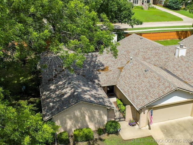 1525 Pecan Pl, Bartlesville, OK 74003 - aerial view of property and surrounding area