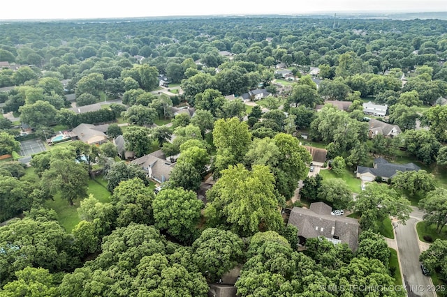 4235 E 104th St, Tulsa, OK 74137 - aerial overview of property's location with nearby suburban area